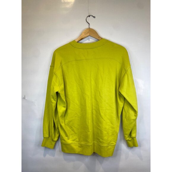 Lululemon Perfectly Oversized Crew Sweatshirt Pullover Bright Yellow Size 4 - Picture 4 of 6